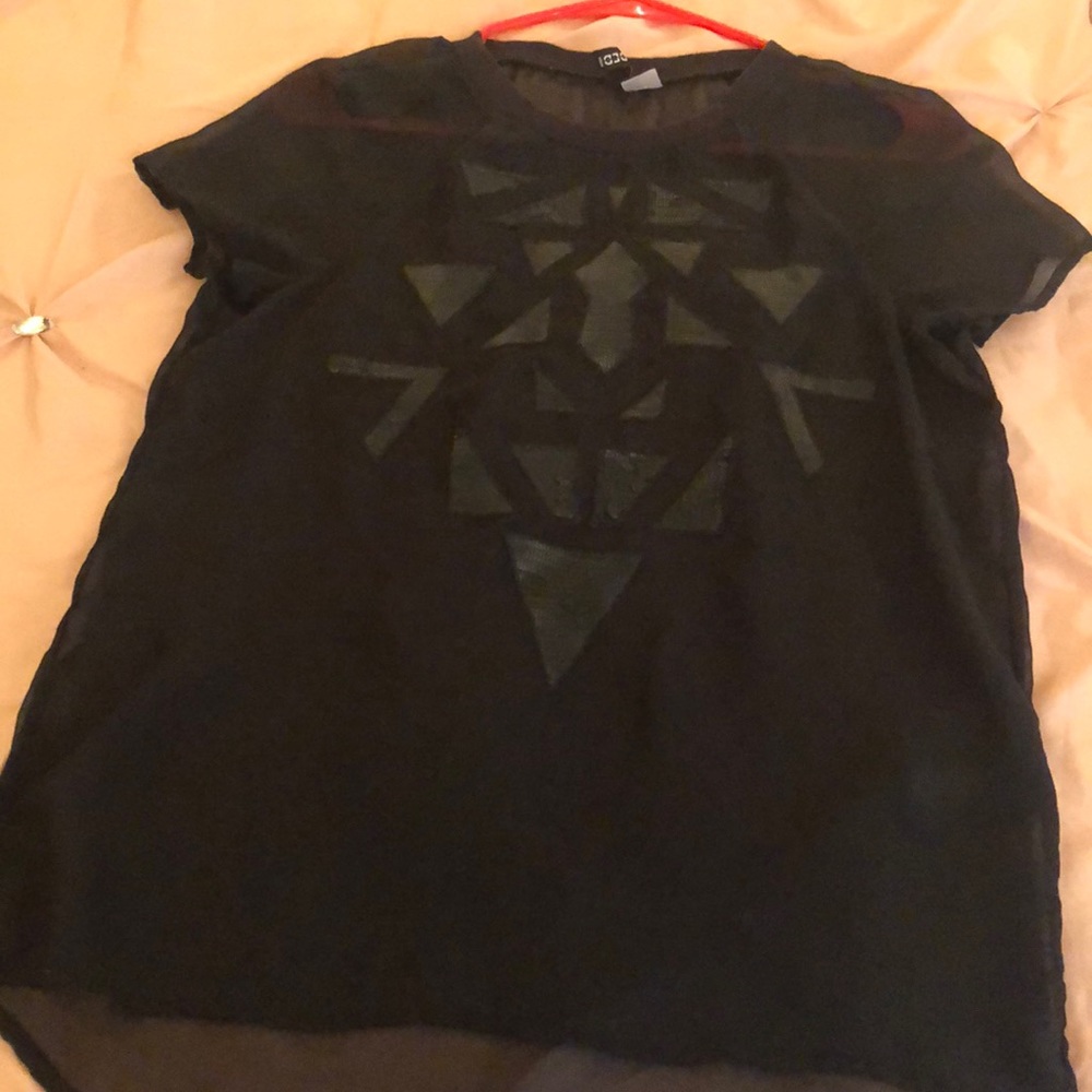 See thru blouse